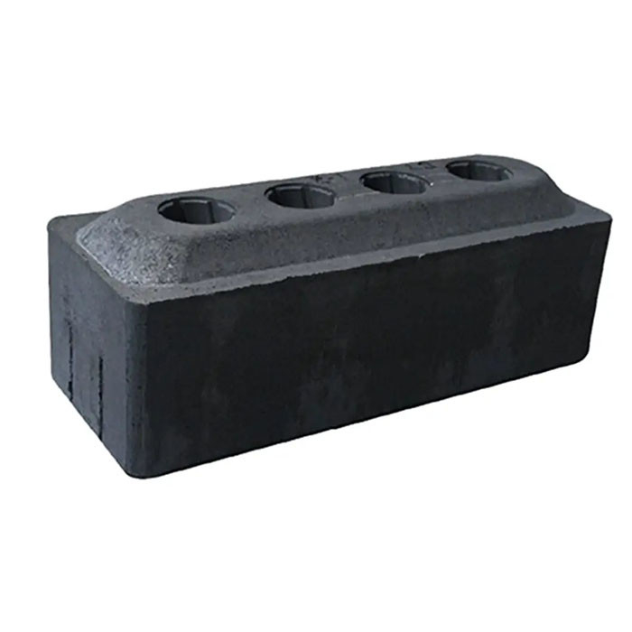 Porosity 15-20% Anode Carbon Block Cathode Material Furnace with Bulk Density 0.9-1.1 G/cm3