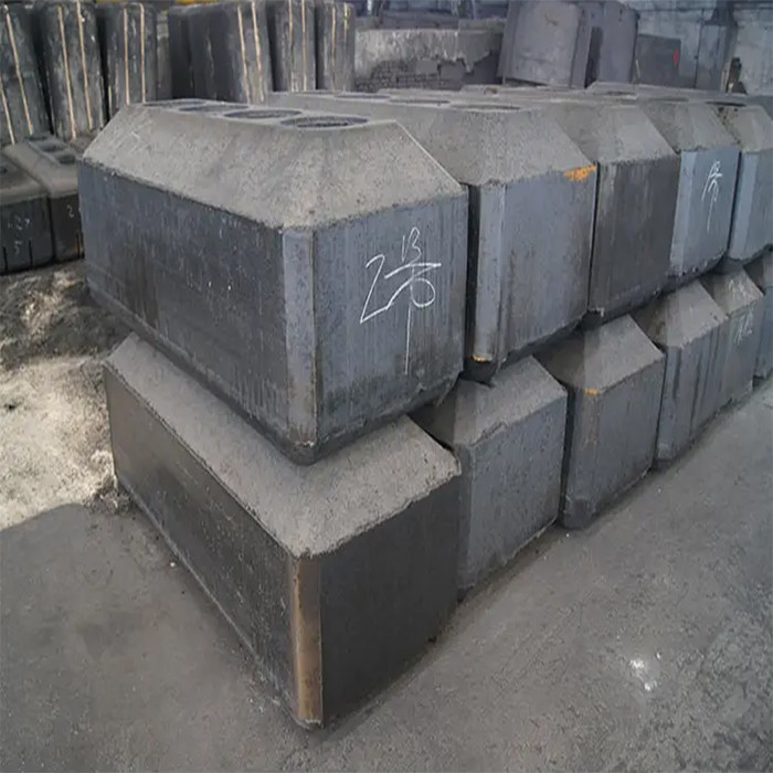 1.6-1.8 G/cm3 Density Anode Carbon Block with Square Shape and Ash Content of 0.3-0.5%