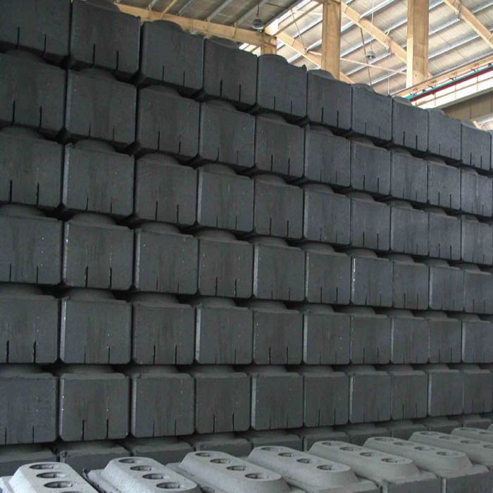 Apparent Density 1.5-1.7 G/cm3 Anode Carbon Block Customized Ash Content 0.3-0.5%
