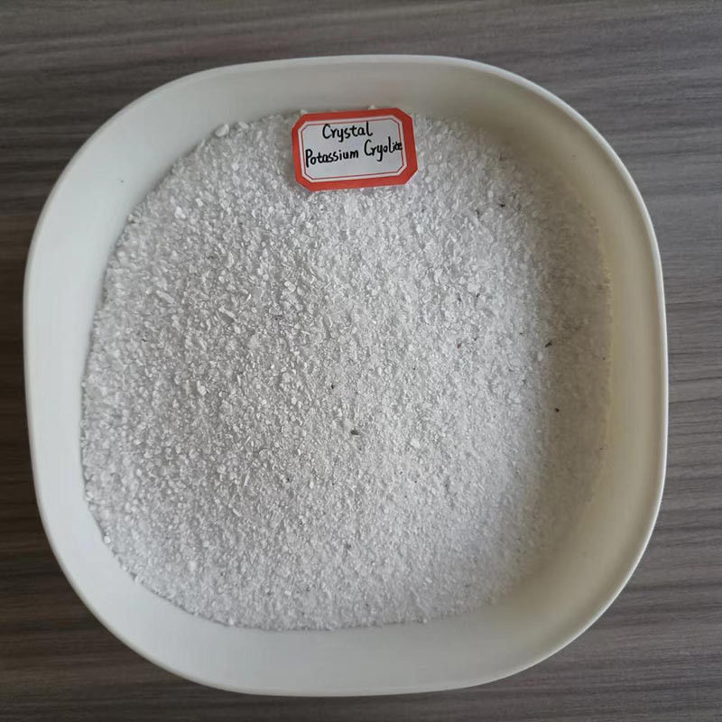 Potassium Cryolite insoluble in water white powder used as flux in welding soldering and aluminum manufacturing processes
