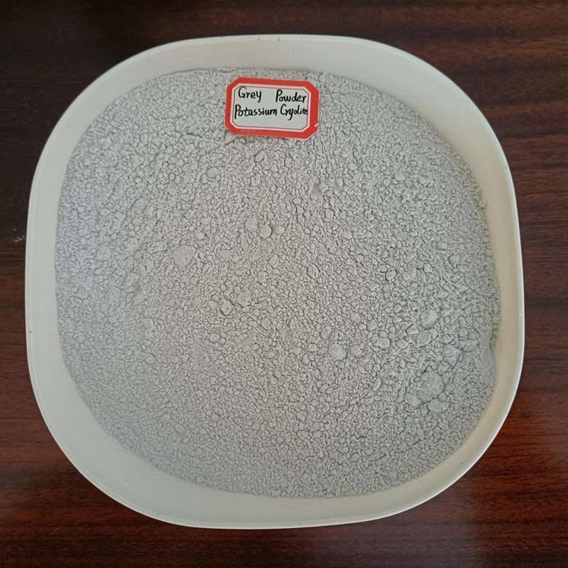Potassium Cryolite insoluble in water white powder used as flux in welding soldering and aluminum manufacturing processes