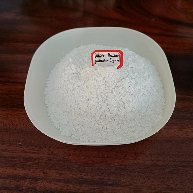 Potassium Cryolite insoluble in water white powder used as flux in welding soldering and aluminum manufacturing processes