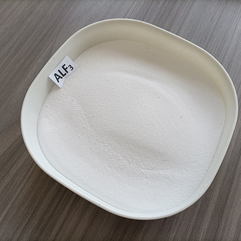 Aluminum Fluoride CAS No. 7784 - 18 - 1 Used As The Flux For Ceramic Glaze