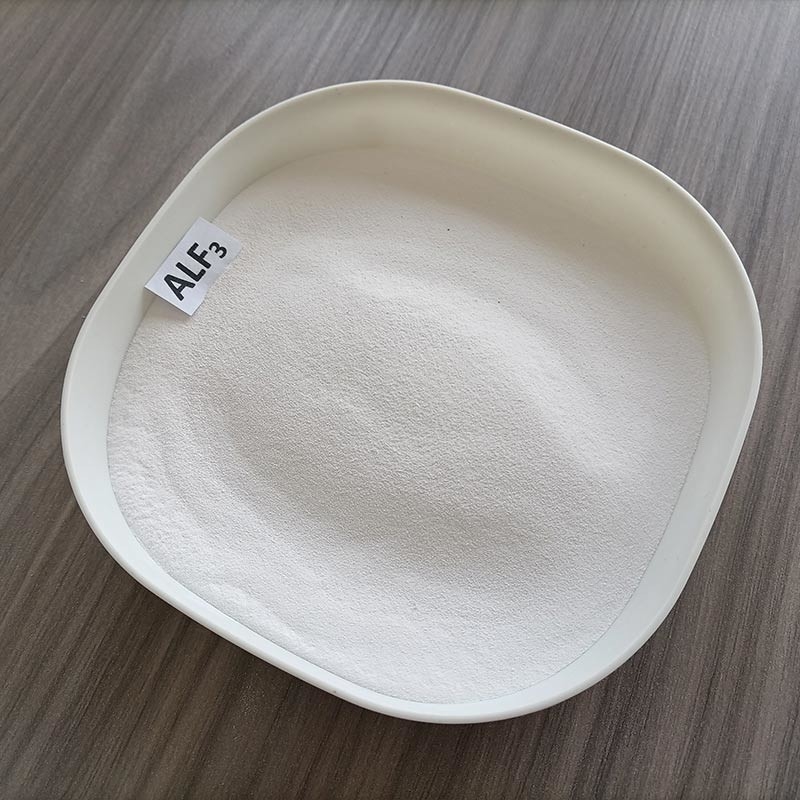Aluminum Fluoride CAS No. 7784 - 18 - 1 Used As The Flux For Ceramic Glaze
