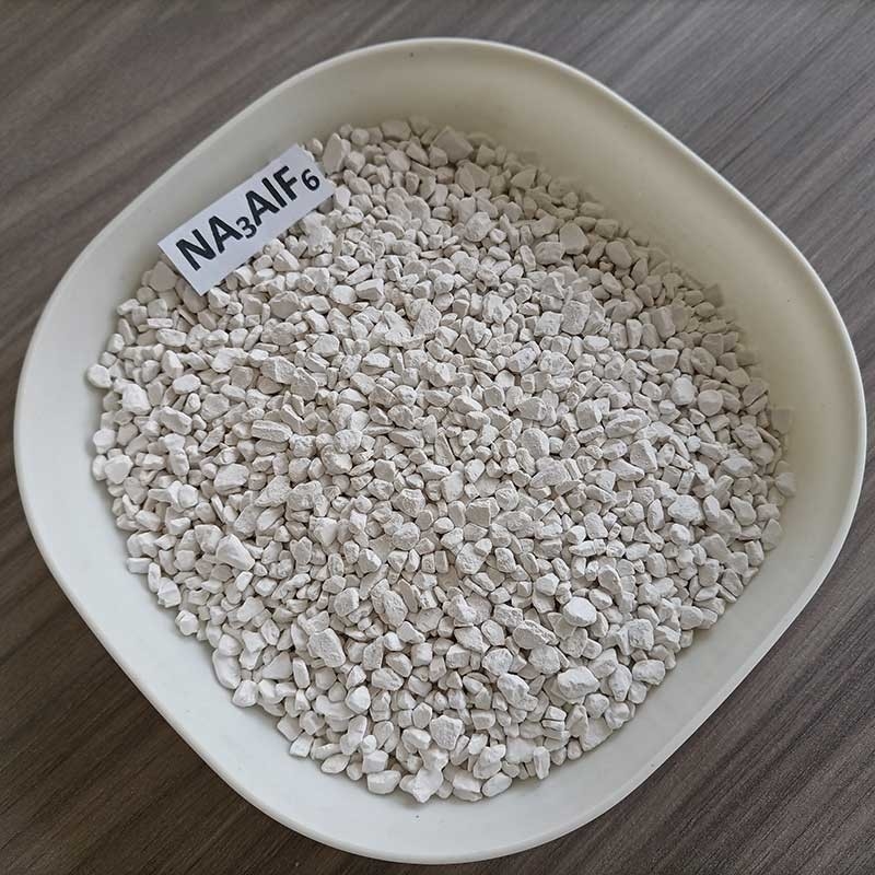 98%Min Purity Synthetic Cryolite Na3alf6 / Cryolite Aluminum Sodium Fluoride For Aluminum
