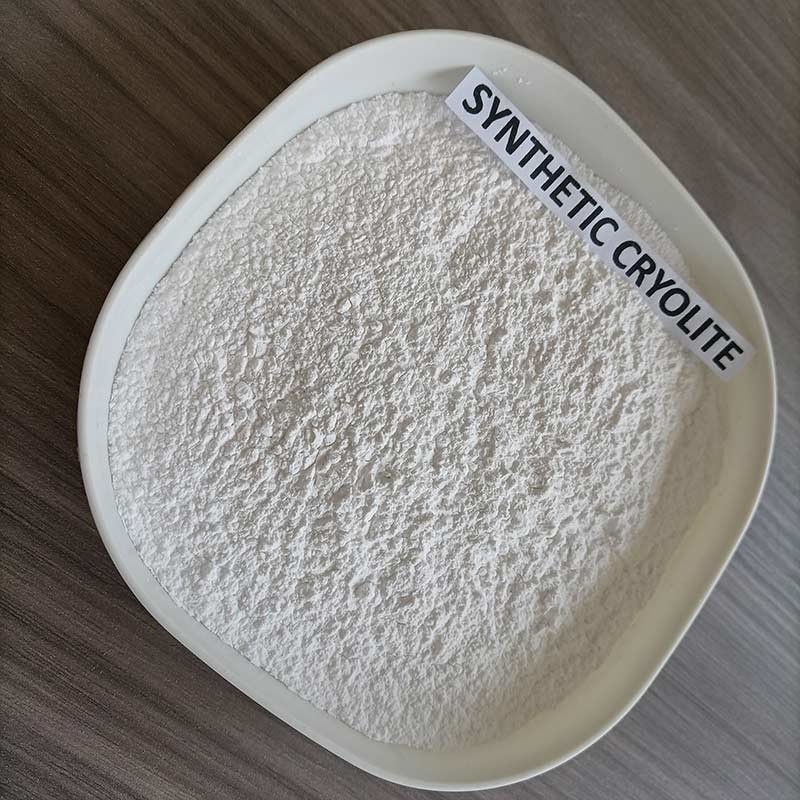 98%Min Purity Synthetic Cryolite Na3alf6 / Cryolite Aluminum Sodium Fluoride For Aluminum