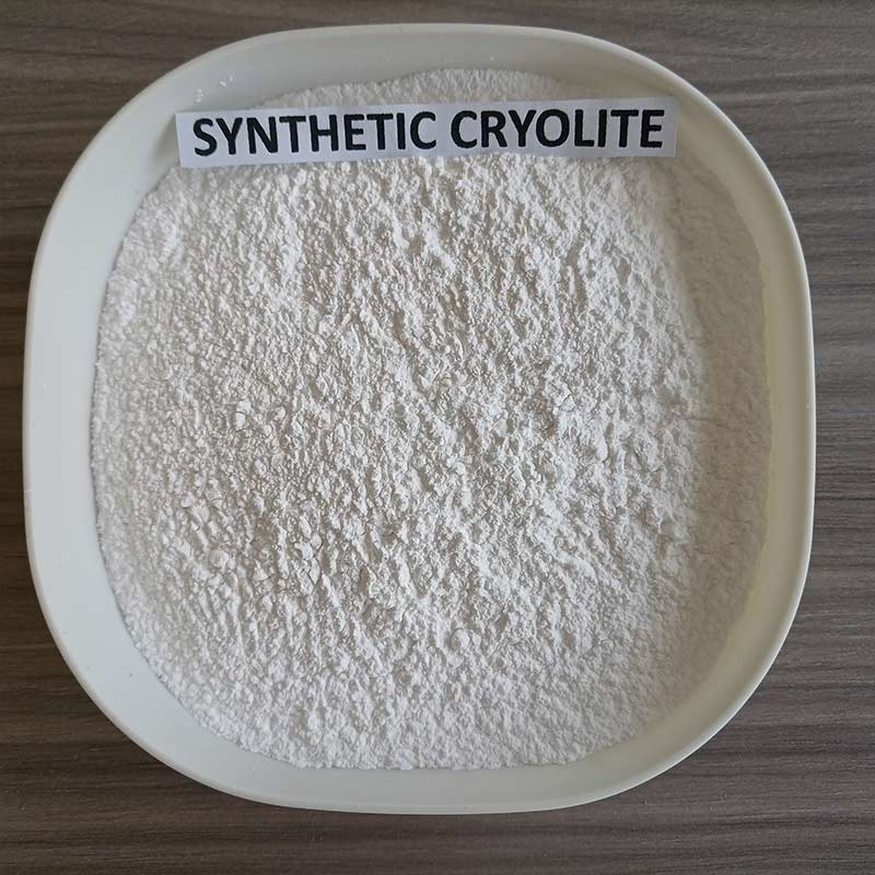 98%Min Purity Synthetic Cryolite Na3alf6 / Cryolite Aluminum Sodium Fluoride For Aluminum