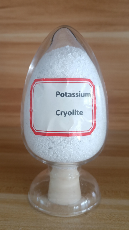 Hot Sale Potassium Cryolite , Fluxes For Hot Welding And Brazing , Raw Materials For Ceramics And Glass Industry