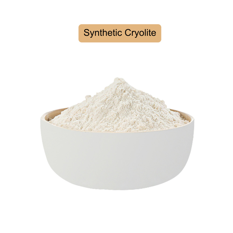 High Purity 99% White Powder Aluminium Fluoride ALF3 Used As Flux Matrials Industrial Grade