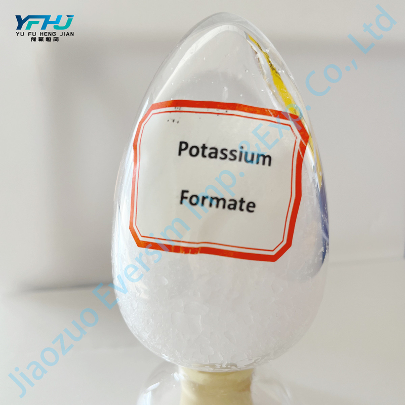 Top Quality Molecular Weight 84.12 White Crystalline Powder HCOOK Potassium Formate Use On Roads