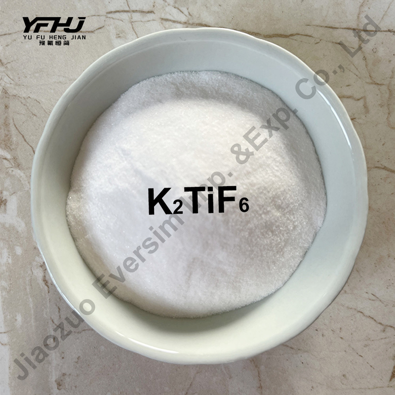 CAS 16919-27-0 White Powder Potassium Fluorotitanate K2 (TiF6) For Glass Industry