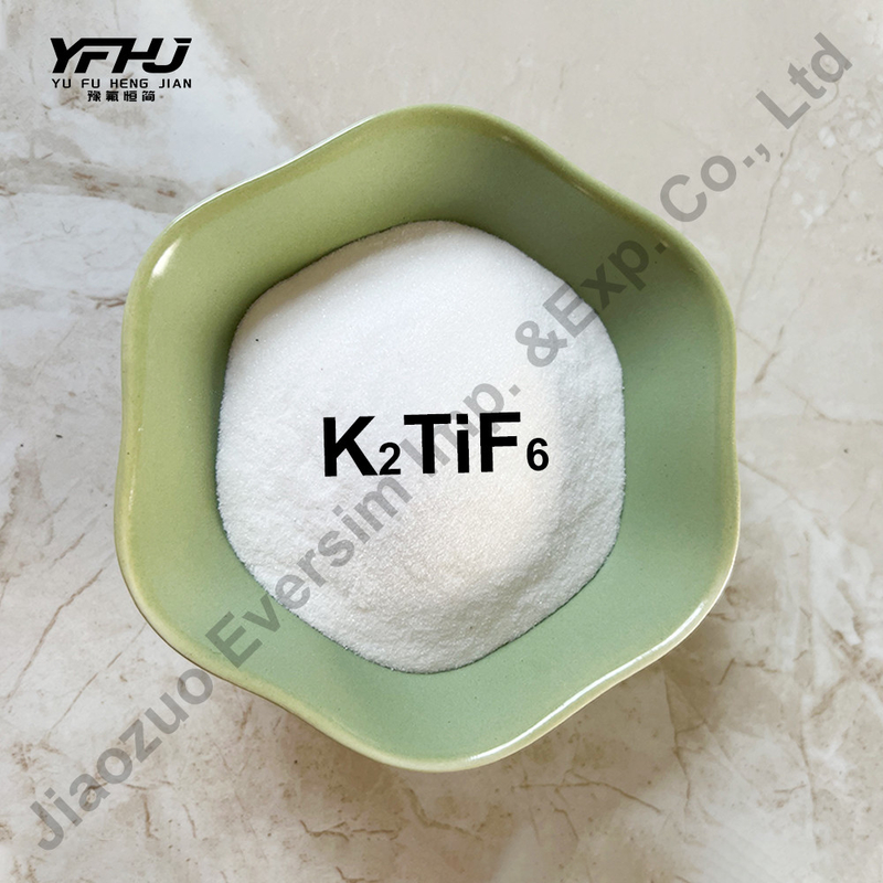 CAS 16919-27-0 White Powder Potassium Fluorotitanate K2 (TiF6) For Glass Industry
