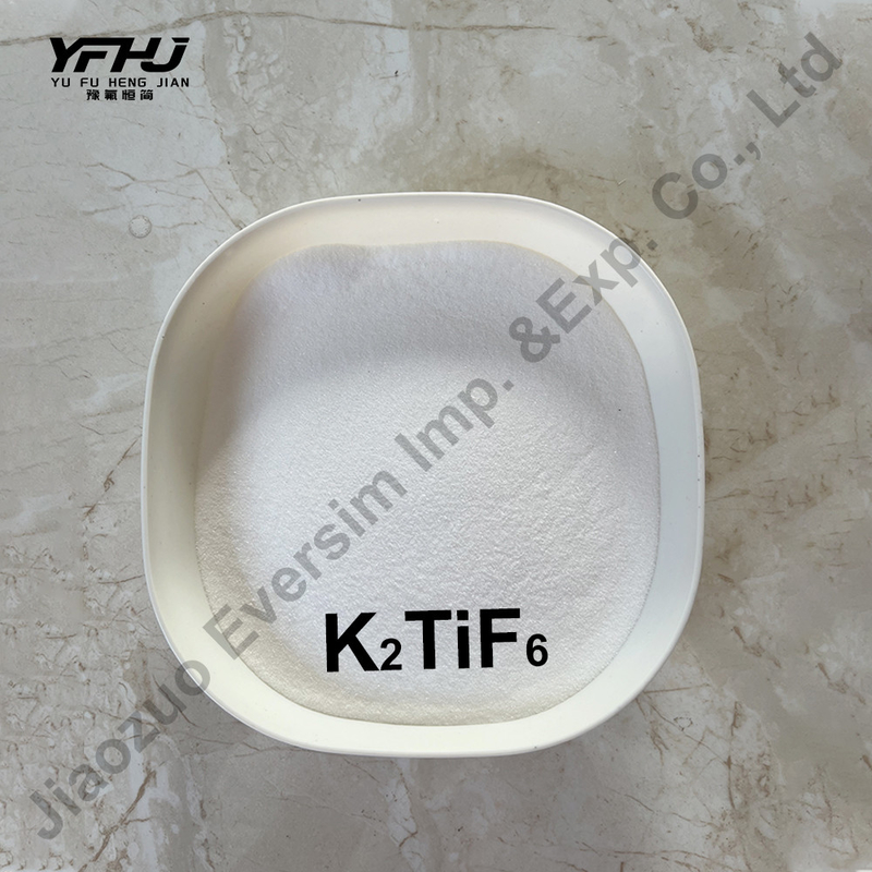 CAS 16919-27-0 White Powder Potassium Fluorotitanate K2 (TiF6) For Glass Industry