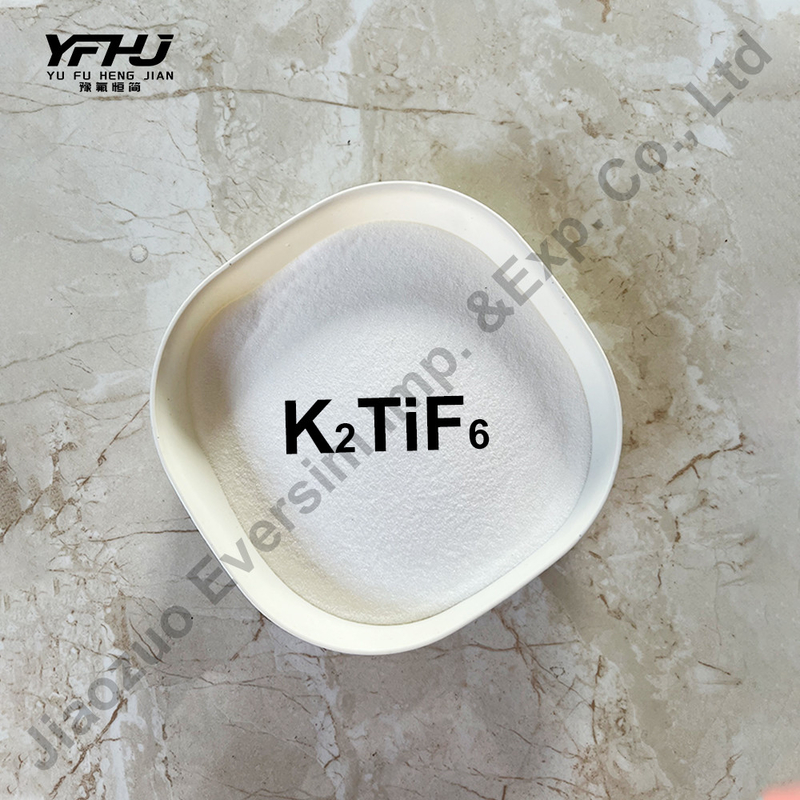 CAS 16919-27-0 White Powder Potassium Fluorotitanate K2 (TiF6) For Glass Industry