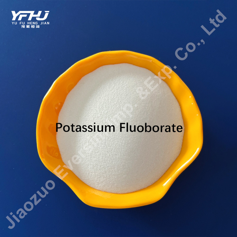 125.90 Molecular Weight White Powder KBF4 Potassium Fluoborate for Flux In Welding