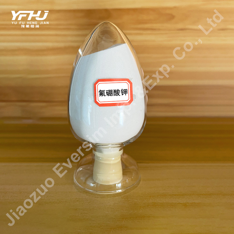 125.90 Molecular Weight White Powder KBF4 Potassium Fluoborate for Flux In Welding