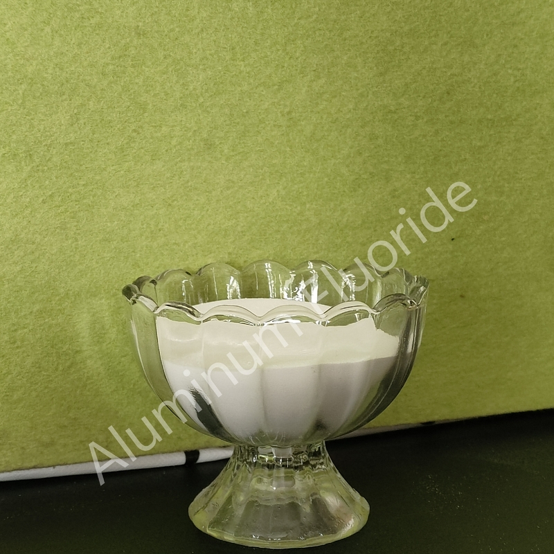 Chemical Products White Sandy Alf3 Aluminium Fluoride Used as a Shock-Absorbing Material