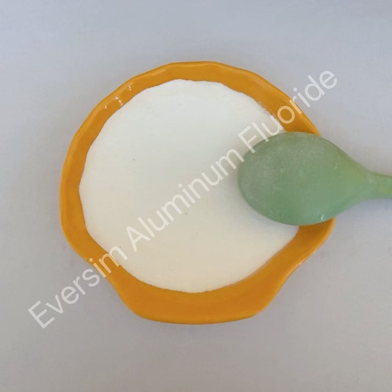 High Purity CAS No. 7784-18-1 White Sandy Aluminum Fluoride AlF3 Used as The Flux for Enamel Glaze