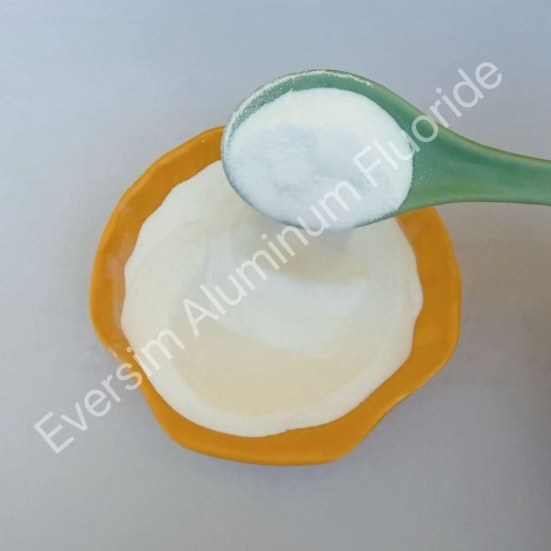High Purity CAS No. 7784-18-1 White Sandy Aluminum Fluoride AlF3 Used as The Flux for Enamel Glaze