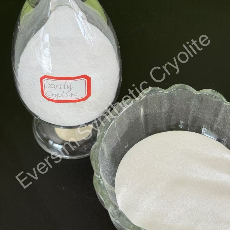 Chemical Product Top Quality CAS13775-53-6 White Sandy Synthetic Cryolite for Electrolytic Aluminum Industry