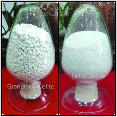 Electrolytic Synthetic Sodium Cryolite Aluminium Sodium Fluoride Na3ALF6 As Flux