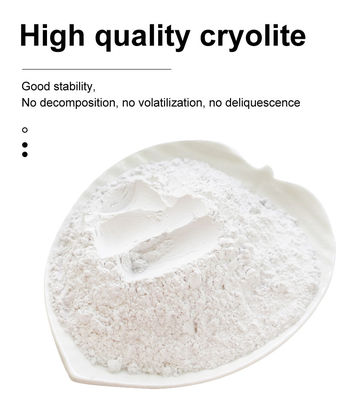 20-325 mesh White Powder Synthetic Cryolite Na3alf6 For Abrasives
