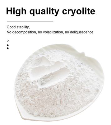 98% Sodium Aluminum Fluoride Na3AlF6 Synthetic Cryolite