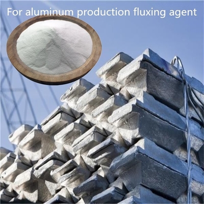 1000 Mesh Synthetic Cryolite White Powder Sandy Granular For Abrasive Welding Aluminum Casting