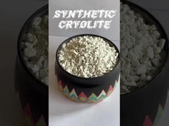 Particle sodium cryolite